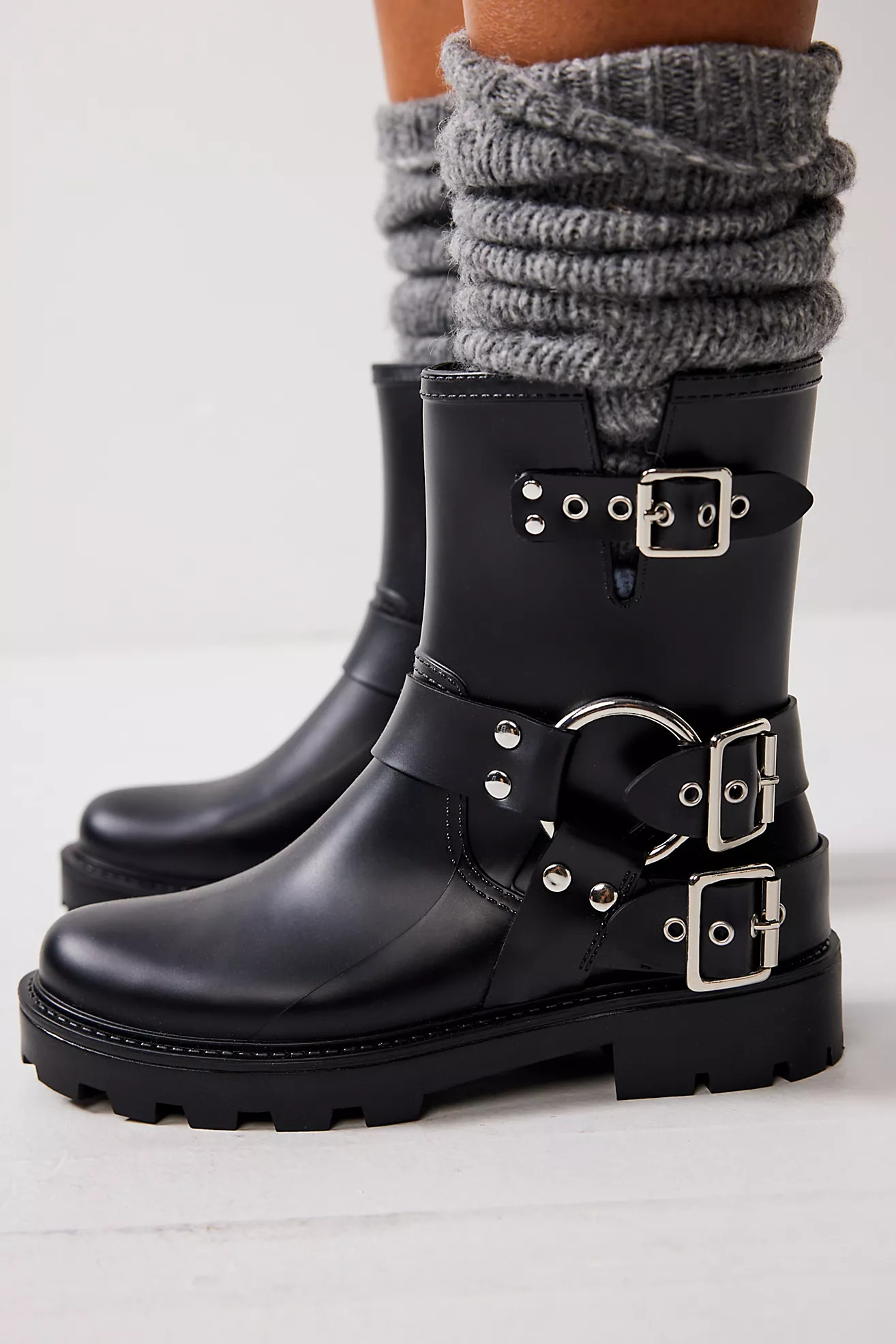 Make It Moto Rain Boots | Free People (Global - UK&FR Excluded)