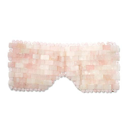 Skin Gym Rose Quartz Crystal Sleep Eye Mask - Soothing, Anti Aging, Depuffing and Anti Wrinkle - Fatigue and Stress Relief | Amazon (US)
