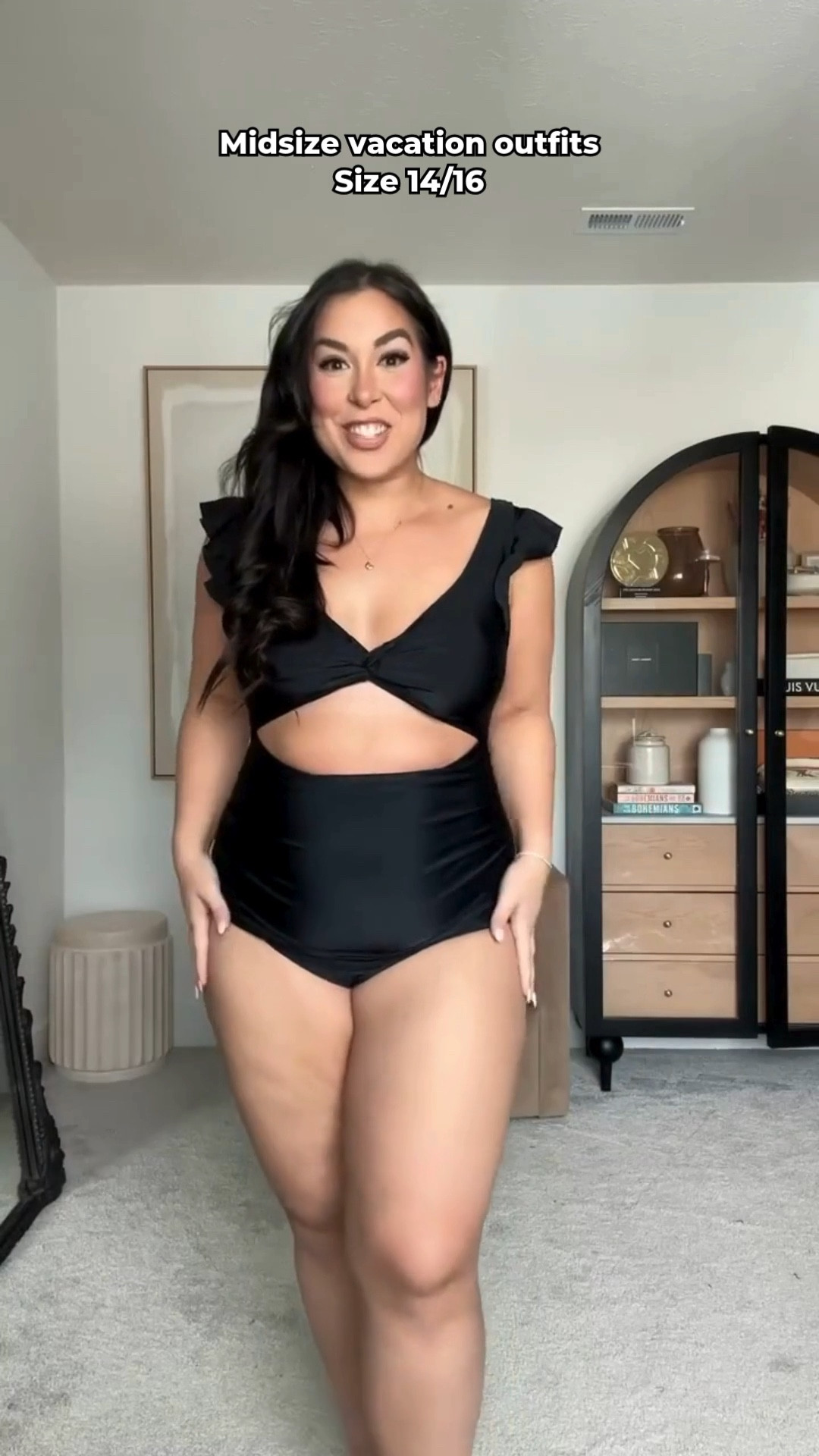 Midsize vacation outfits! The coverage of this swimsuit is absolutely perfect and it’s so flattering! Size XL - - - spring dress, swimsuits, one piece swimsuits, vacation dress, vacation style, beach dress, beach vacation outfit, midsize swimwear

#LTKTravel #LTKSeasonal #LTKootd