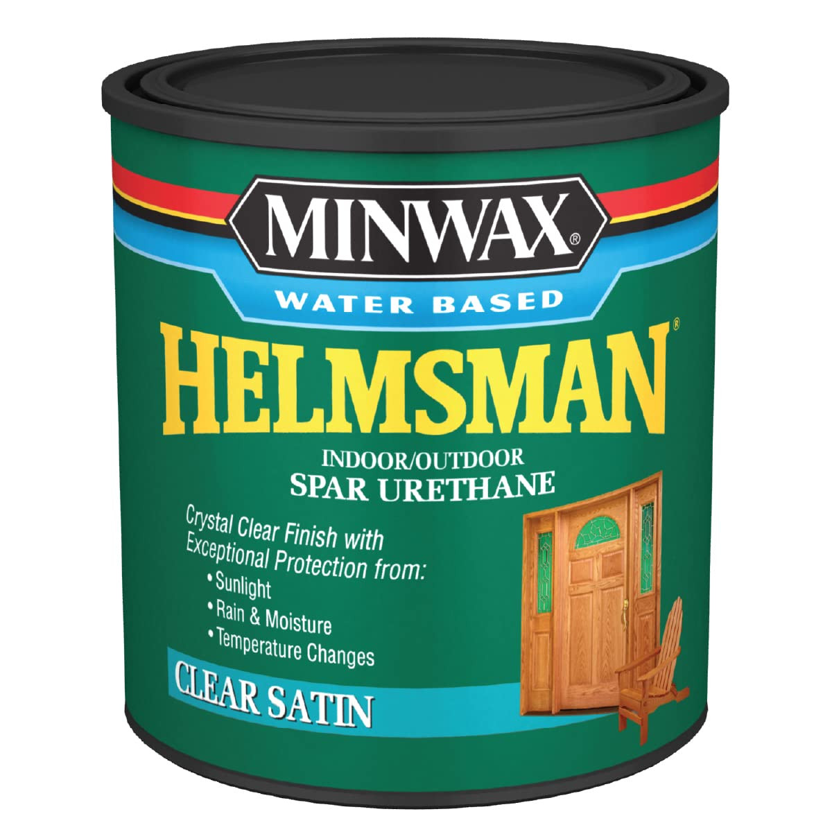 Minwax Water Based Helmsman Spar Urethane, Quart, Satin | Amazon (US)