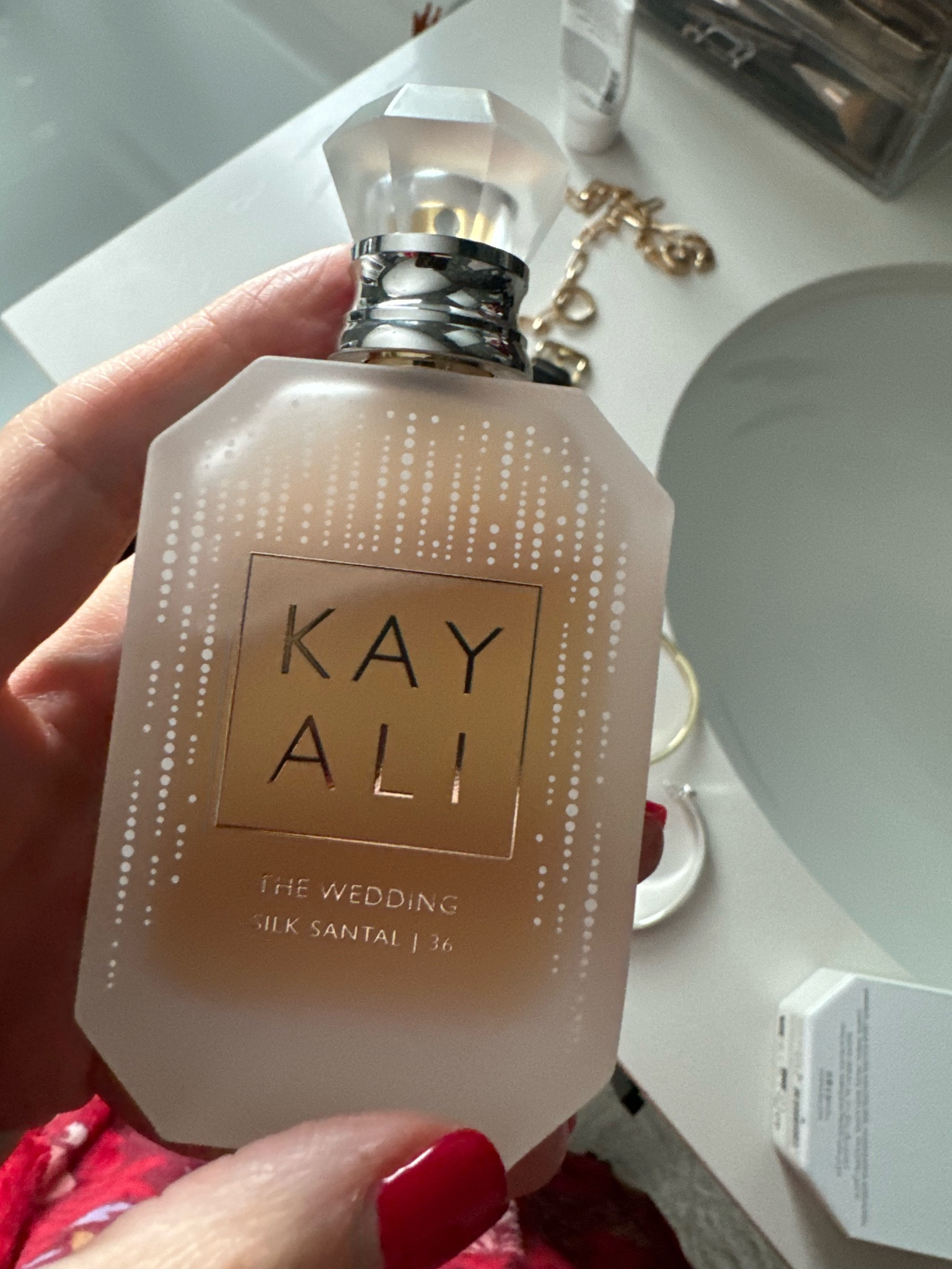 Bought this as a potential wedding perfume for me and it’s WOWWWw so so nice. Reminds me of a ohh and hotel not overpowering but still lastingg

#LTKGiftGuide #LTKSeasonal #LTKCyberWeek