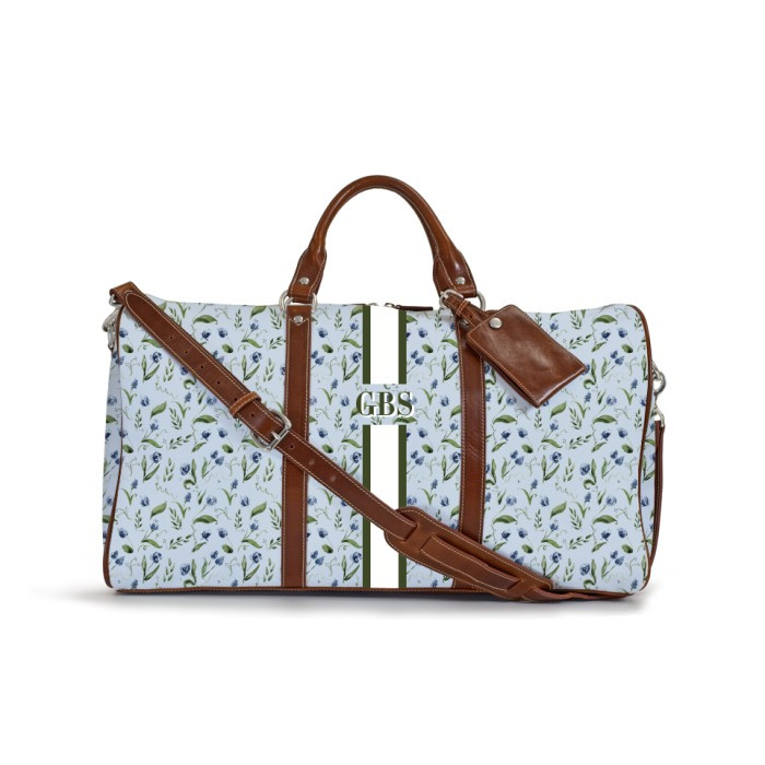 Belmont Cabin Bag - Monogram Stripe | Barrington Gifts