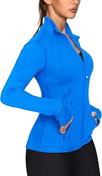 GYM RAINBOW Women's Lightweight Running Jackets Cottony-Soft 4-Way Stretch Zip up Slim Fit Workou... | Amazon (US)