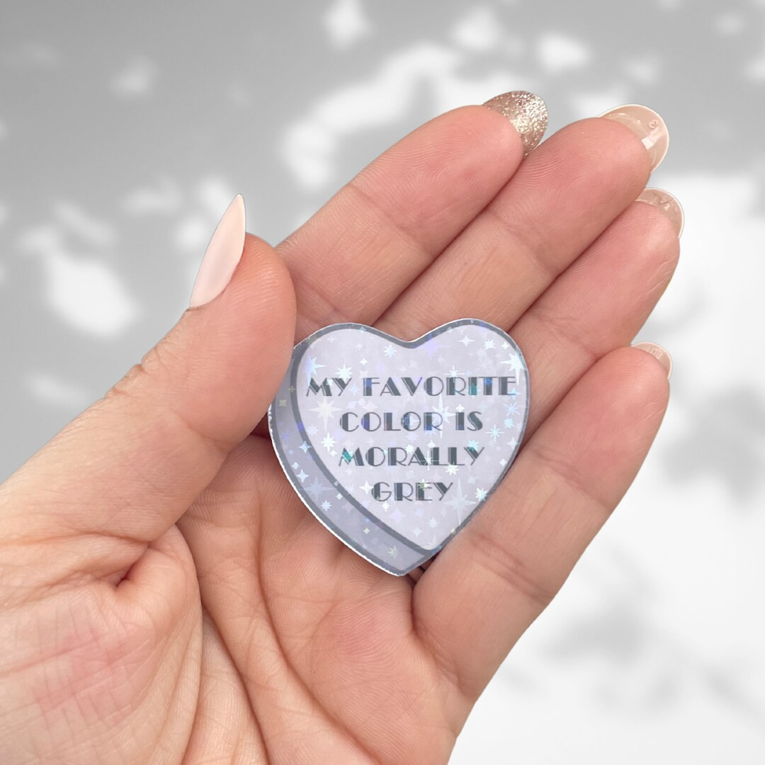 Morally Grey Spicy Books Smut Sticker, Holographic Kindle Booktok Sticker, Bookish Merch, Booksta... | Etsy (US)