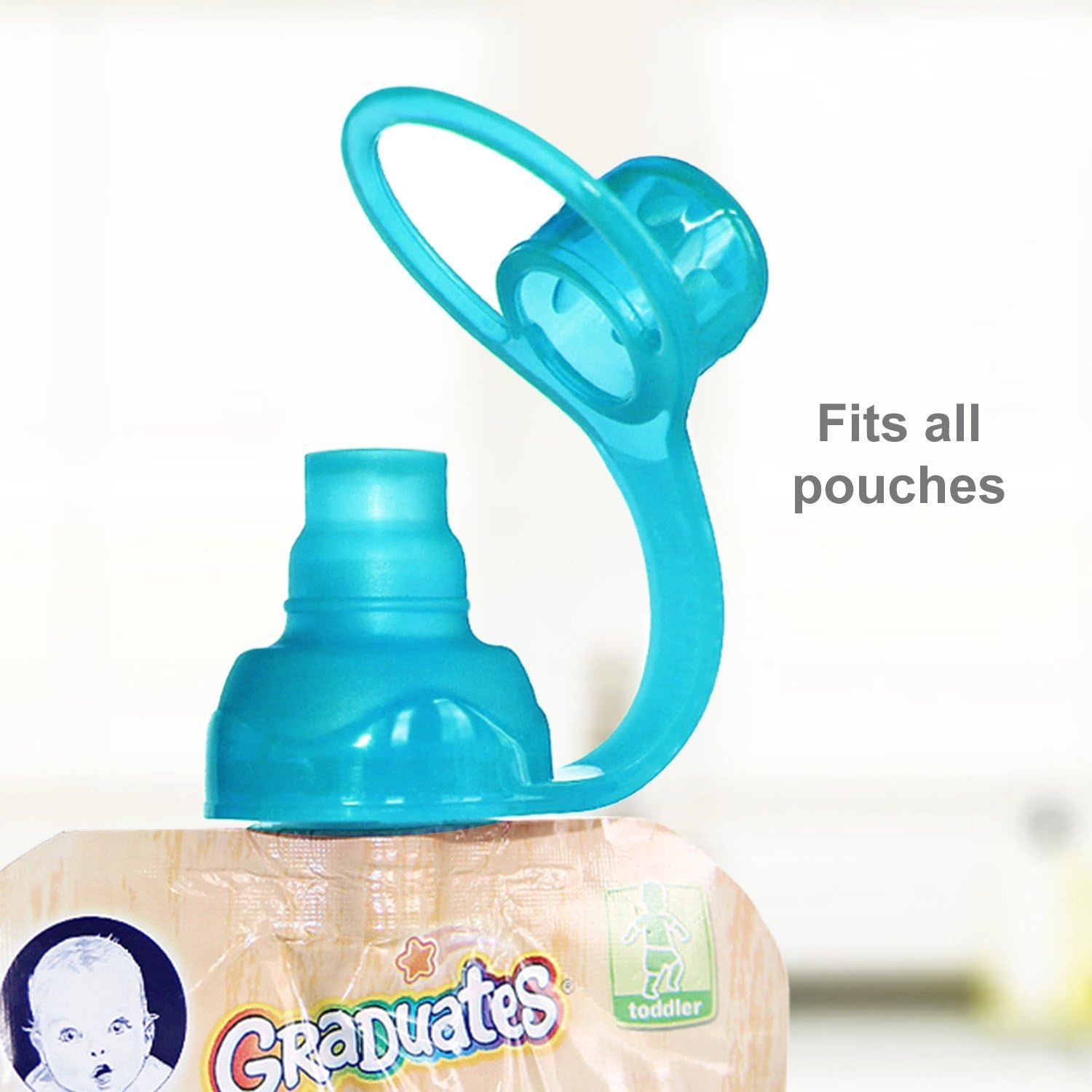 ChooMee SoftSip Food Pouch Top | Baby Led Weaning | No Spill Flow Control Valve, Protects Childs Mou | Amazon (US)