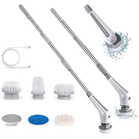 Turbo Scrub Turbo Scrub-360 Cordless, Rechargeable Floor Scrubber and Tile Cleaning Machine, Origina | Amazon (US)