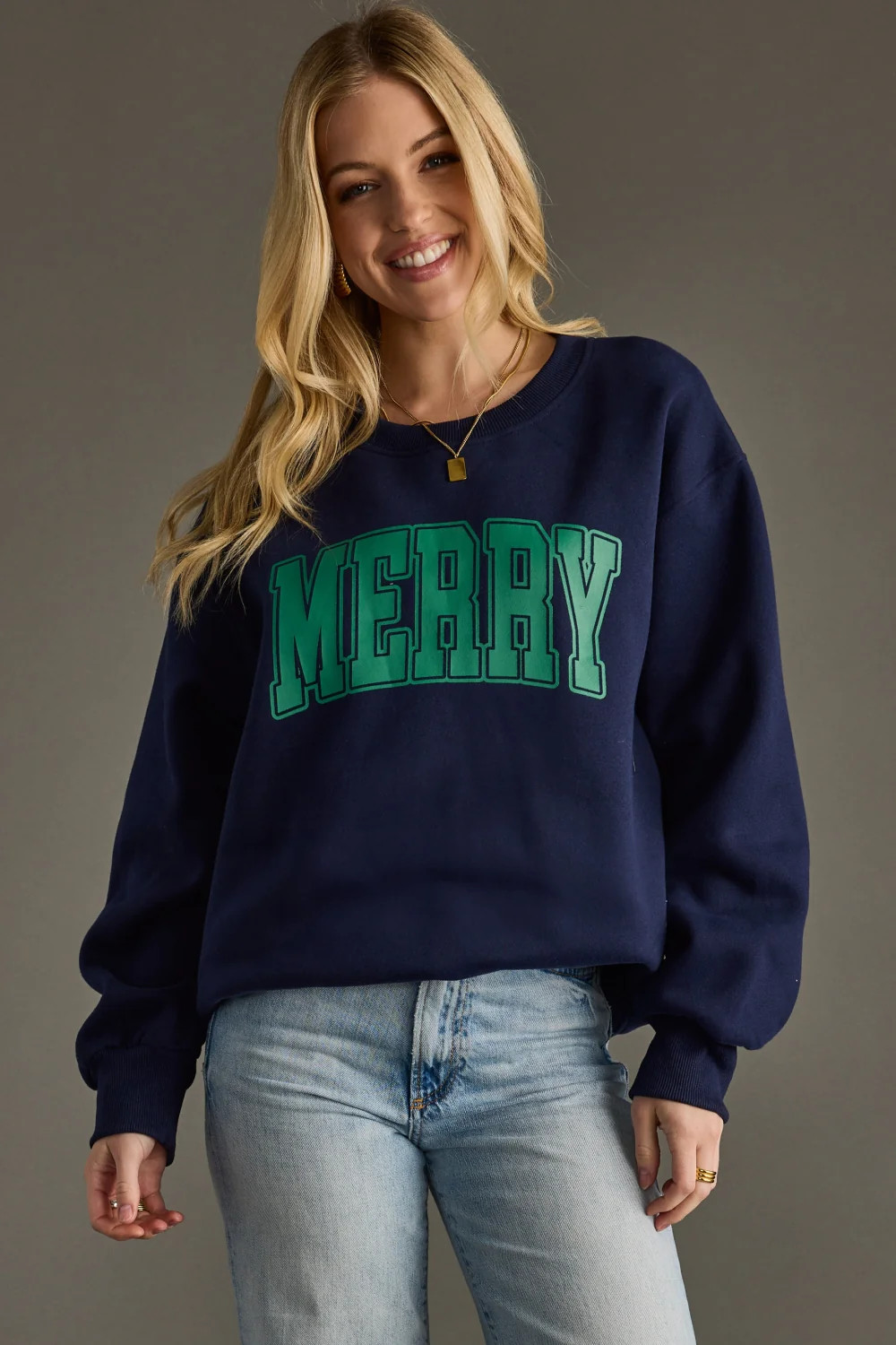 Merry Sweatshirt - Navy | Panache Accessories