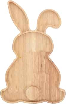 Tabla de charcutería en forma de conejo Tabla de cortar de madera Tabla de quesos Tabla de servi... | Amazon (US)