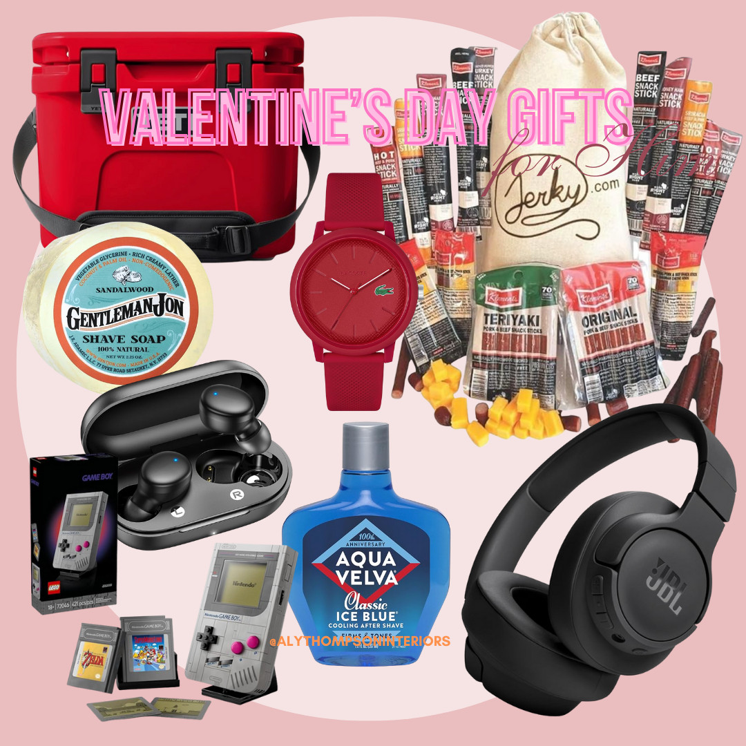 Valentine's Day Gifts for Him | Gifts for Him | Valentine's Day | Amazon Finds | Gifts under 50 | Yeti Cooler | Headphones | Jerky | Retro Gameboy 

 #LTKSaleAlert #LTKFindsUnder100 #LTKMens