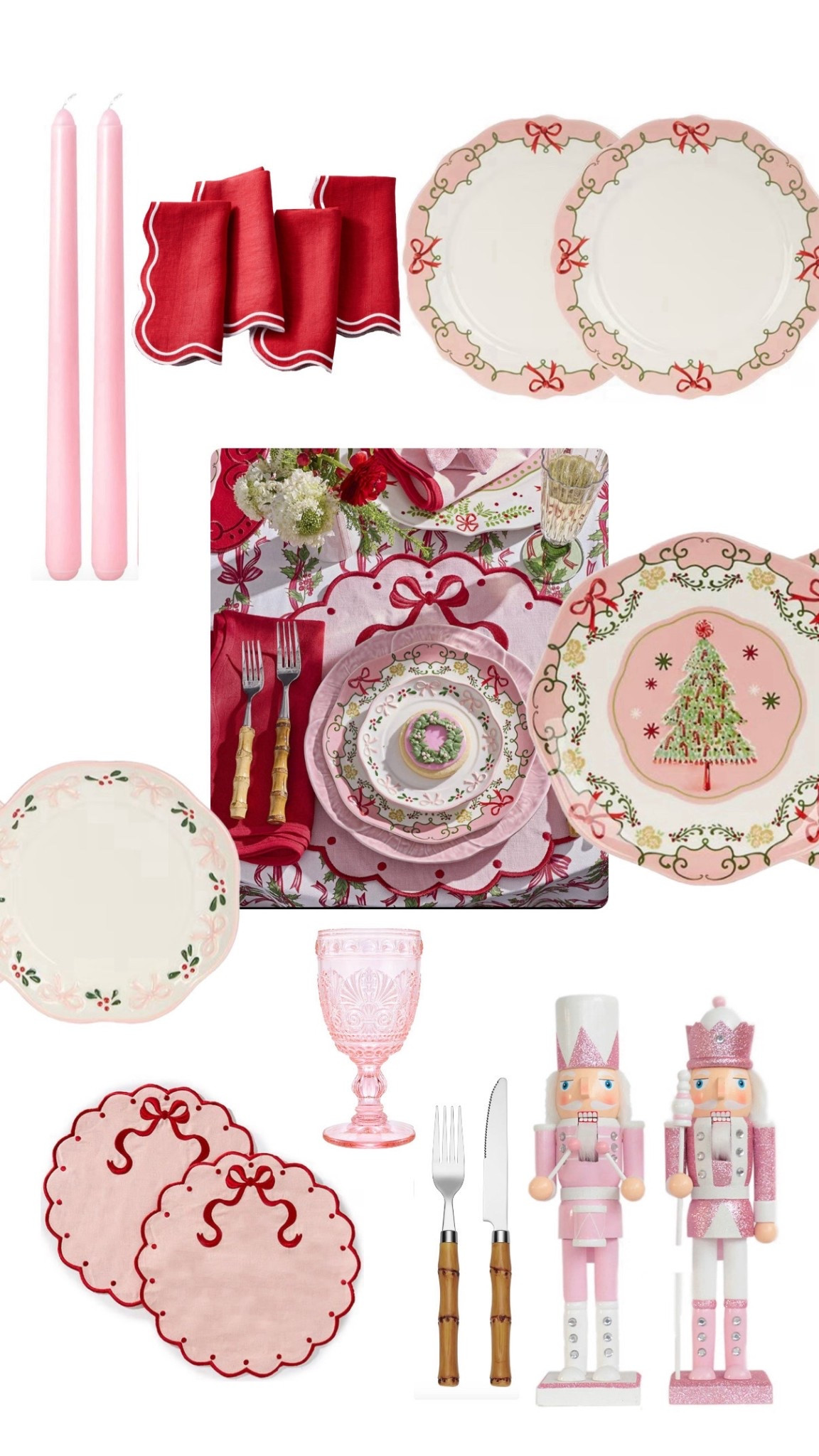 Pink and red Christmas 

#LTKHoliday #LTKFamily