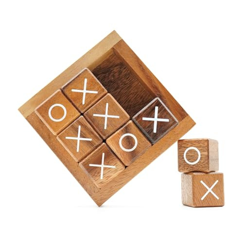 BSIRI Tic Tac Toe for Kids and Adults Coffee Table Living Room Decor and Desk Decor Family Games ... | Amazon (US)