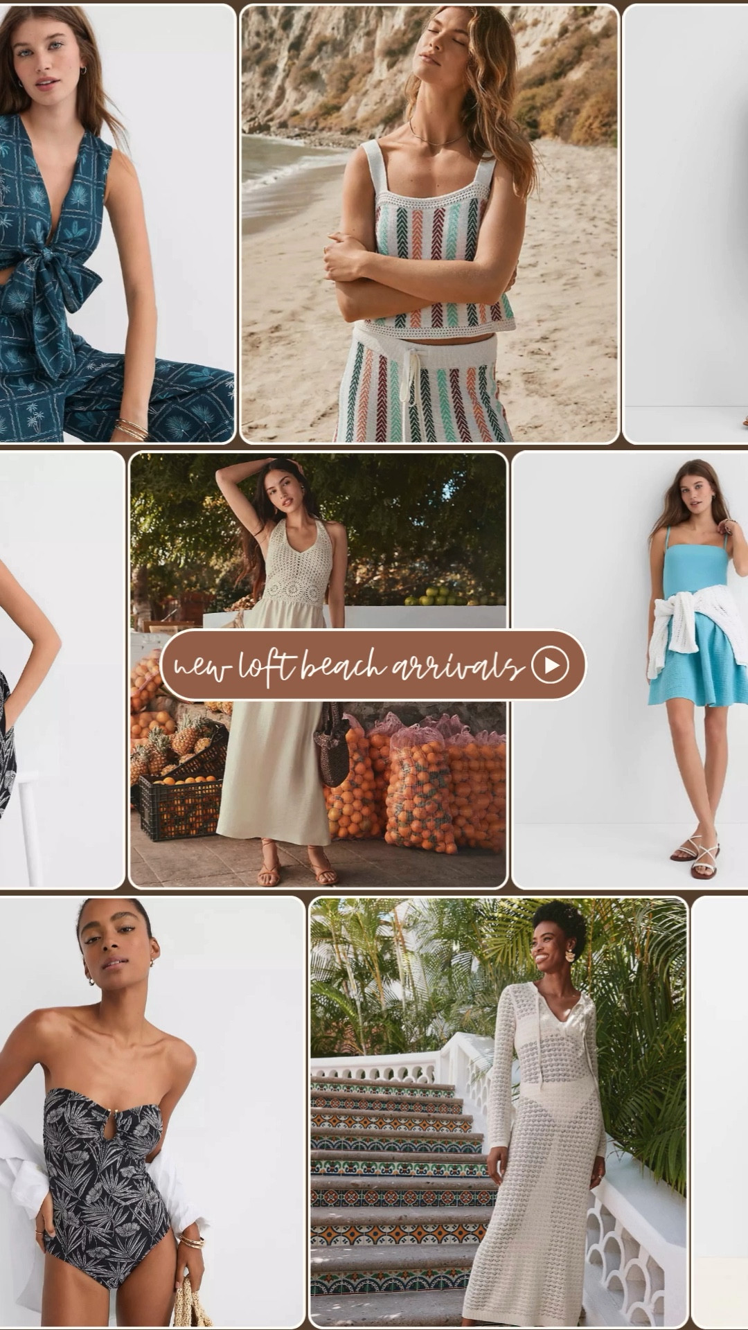 Loft 40% off new beach arrivals  


#LTKSaleAlert #LTKOver40 #LTKTravel