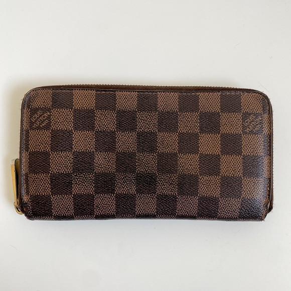 Louis Vuitton Damier Ebene Zippy Wallet | Poshmark