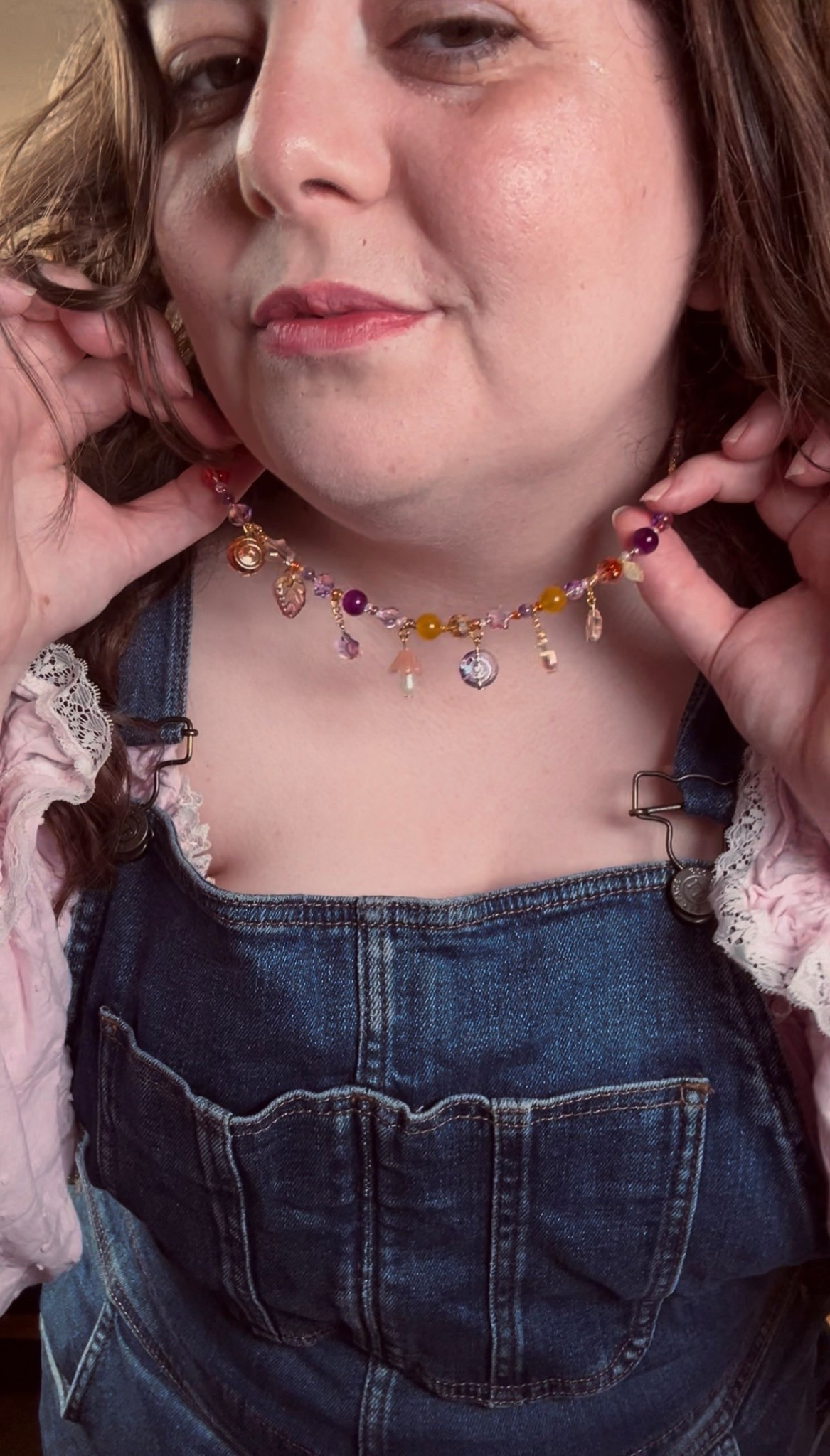 Autumn fairy jewellery by bellesfairybeads 