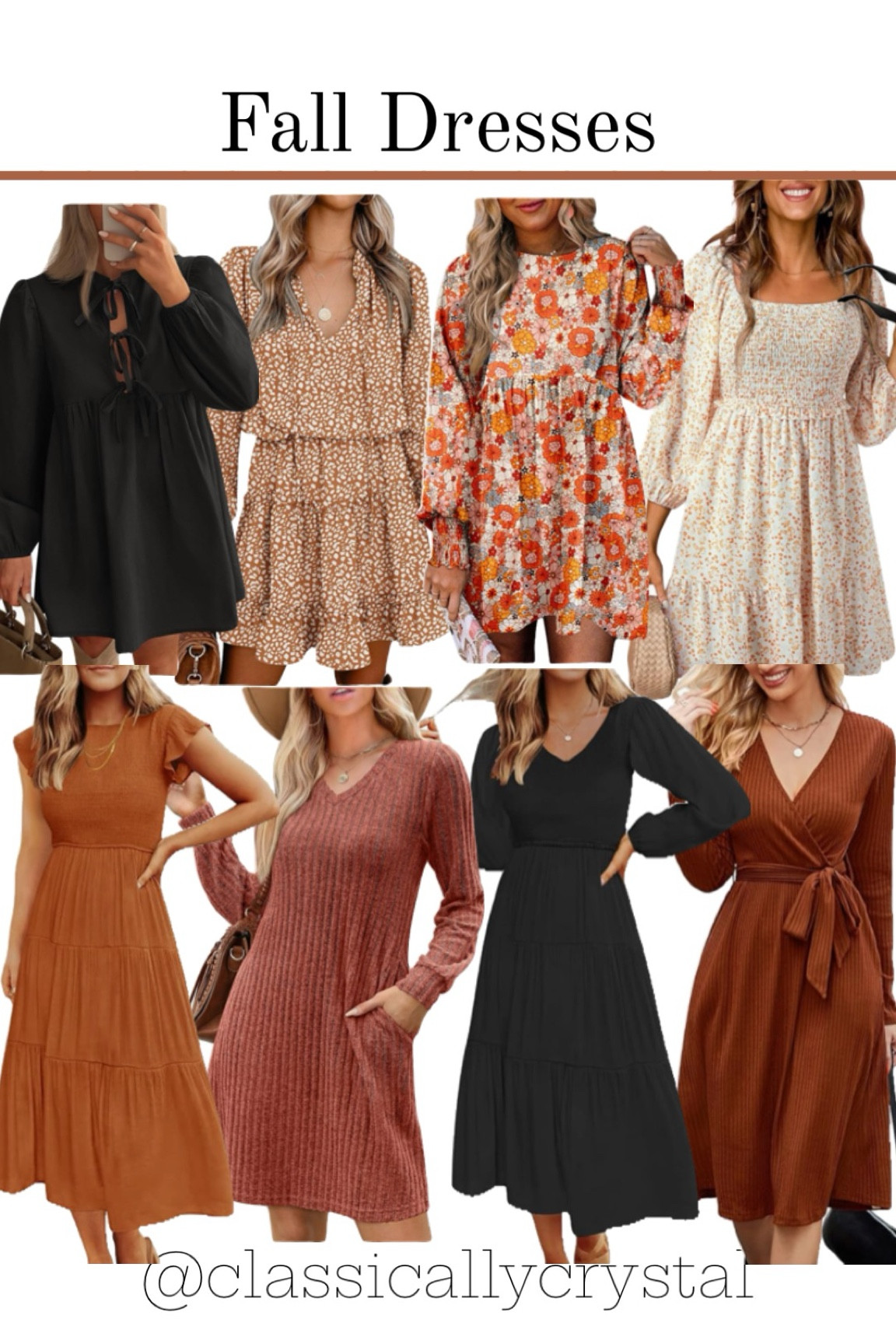 Fall dress, fall dresses for women, mini dresses, midi dress for fall, Amazon dresses, dresses from Amazon that are perfect for fall, long sleeve dresses, front tie dress, wrap dress, babydoll dress #ltkfall #ltkdress #dress #fall #amazon #fashion 

#LTKFallSale #LTKSeasonal #LTKFindsUnder100