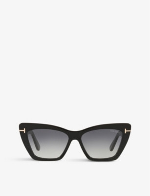 TOM FORD - FT0871 Wyatt cat-eye acetate sunglasses | Selfridges.com | Selfridges