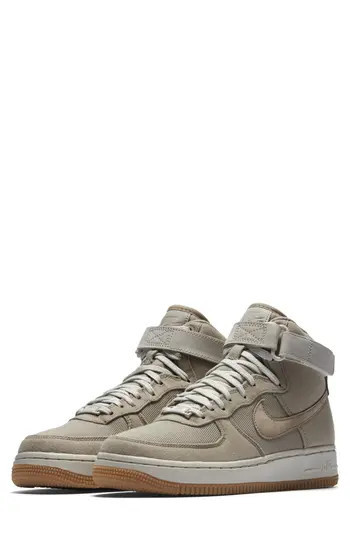 Women's Nike Air Force 1 High Top Sneaker, Size 6 M - Beige | Nordstrom