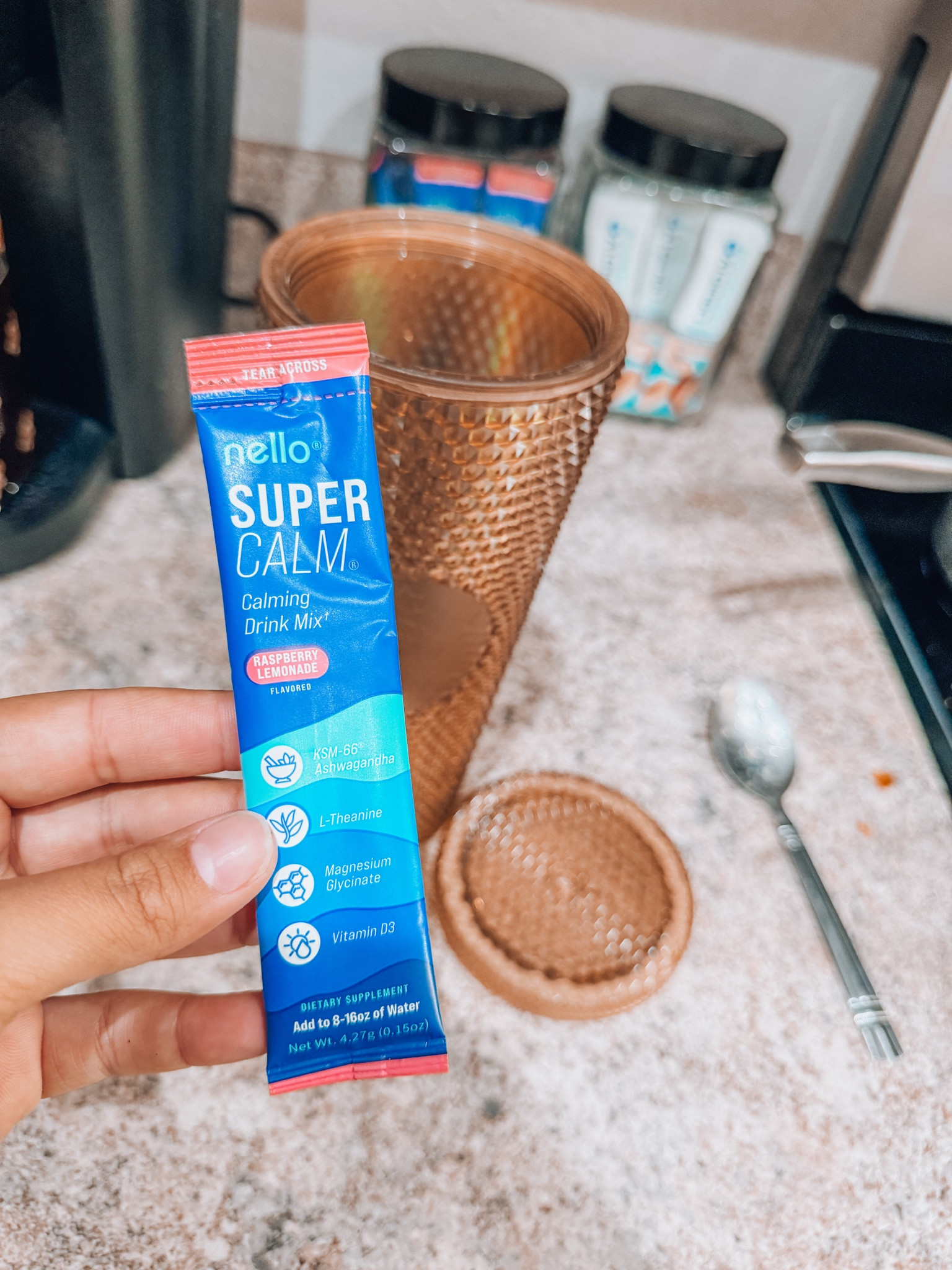 NELLO after a long day is my go to! ✨ The best way to calm my anxiety 

Calming drink mix, Nello drink, Nello super calm drink mix, Nello super calm, health and wellness

#LTKFindsUnder50 #LTKSaleAlert #LTKHome