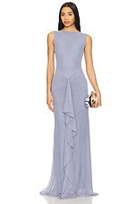 Lovers and Friends Ellie Maxi Dress in Dusk Blue from Revolve.com | Revolve Clothing (Global)