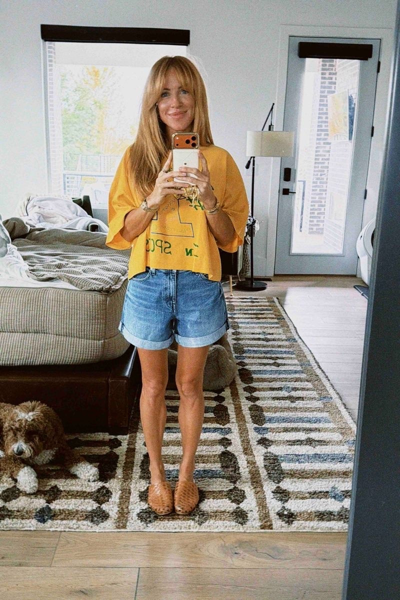 Size up 1-2 sizes in the shorts! I sized up one size. Shirt is one size. Size up in the shoes! 

Daydreamer, Ayr Denim, Dolce Vita, @BANDOLIER

#LTKootd #LTKgrwm