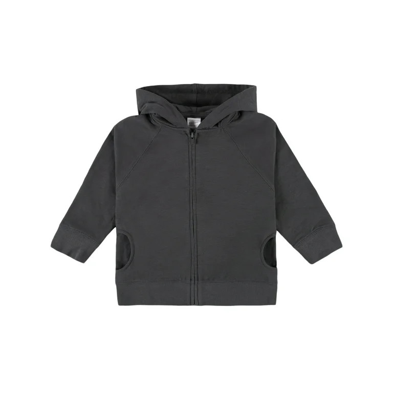 Modern Moments by Gerber Baby and Toddler Boy Zip-Up French Terry Hoodie, 12M-5T - Walmart.com | Walmart (US)