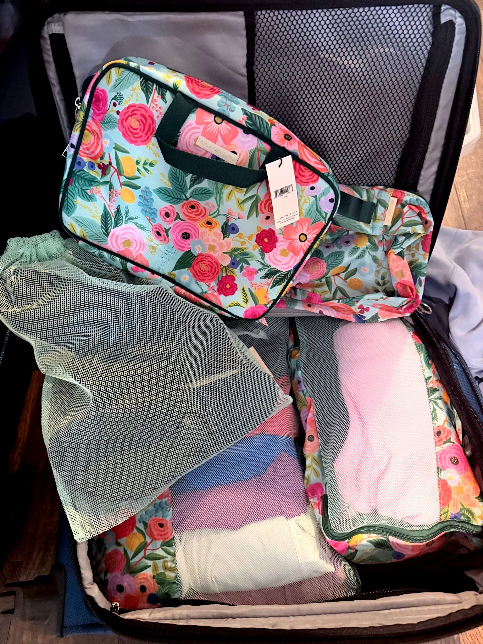 These Rifle Paper packing cubes and totes - with the cutest floral print- are perfect for your next travel day! 🧳 ✈️ 🌺 

#LTKTravel #LTKmomlife #LTKOver40