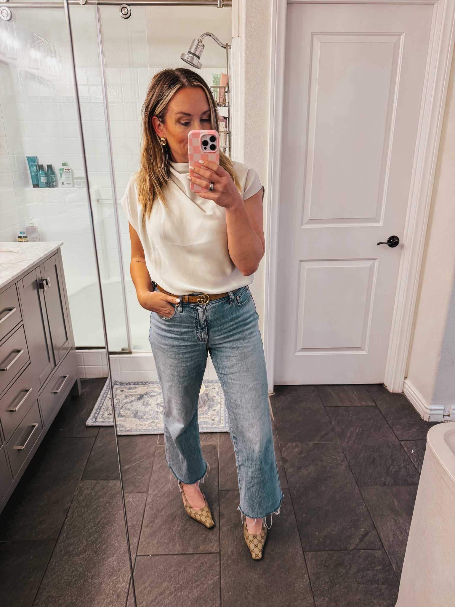 Sometimes you just want to look put together and this top is one of those elevated basics that can really transform your look

#LTKWorkwear #LTKOver40