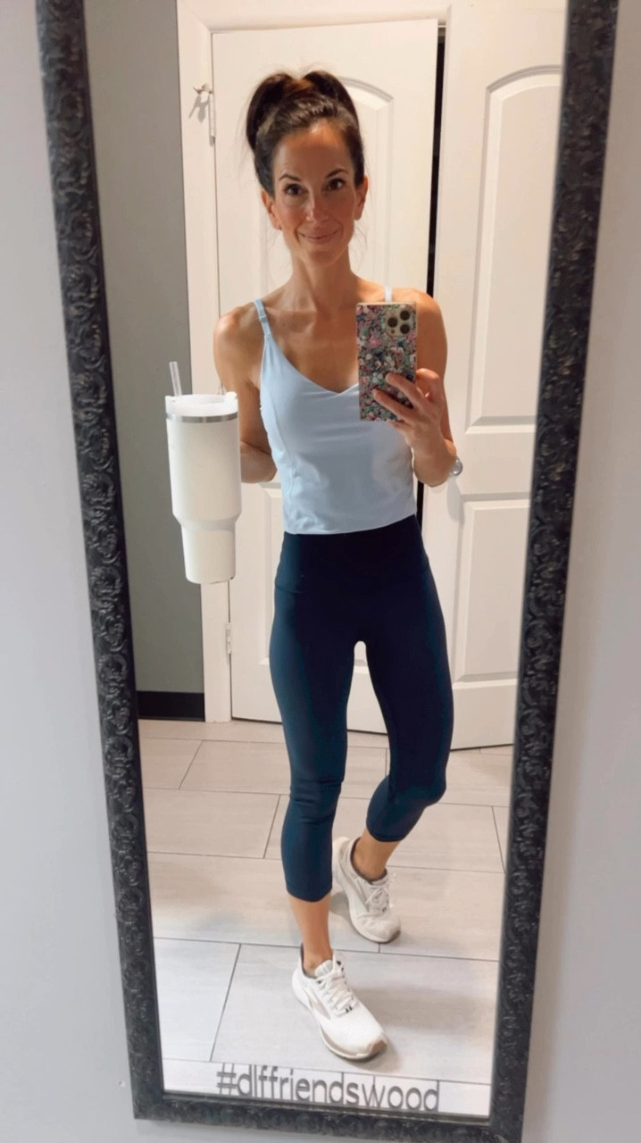 Would you believe this top came from Amazon? Runs true to size, comes in lots of colors, and has adjustable straps! I’m wearing a small! 

All the details linked! 

#LTKStyleTip #LTKPetite #LTKFitness