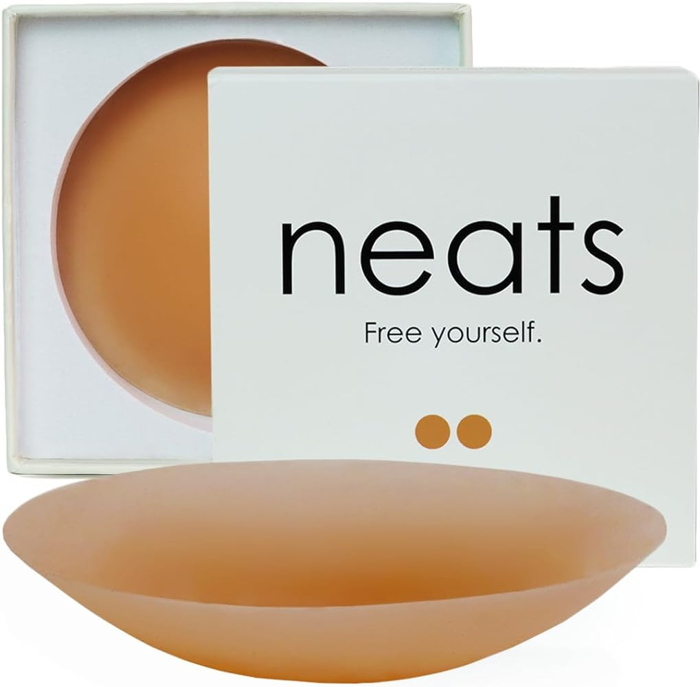 NEATS Nipple Covers for Women, Reusable & Hypoallergenic Adhesive Silicone Pasties | Amazon (US)