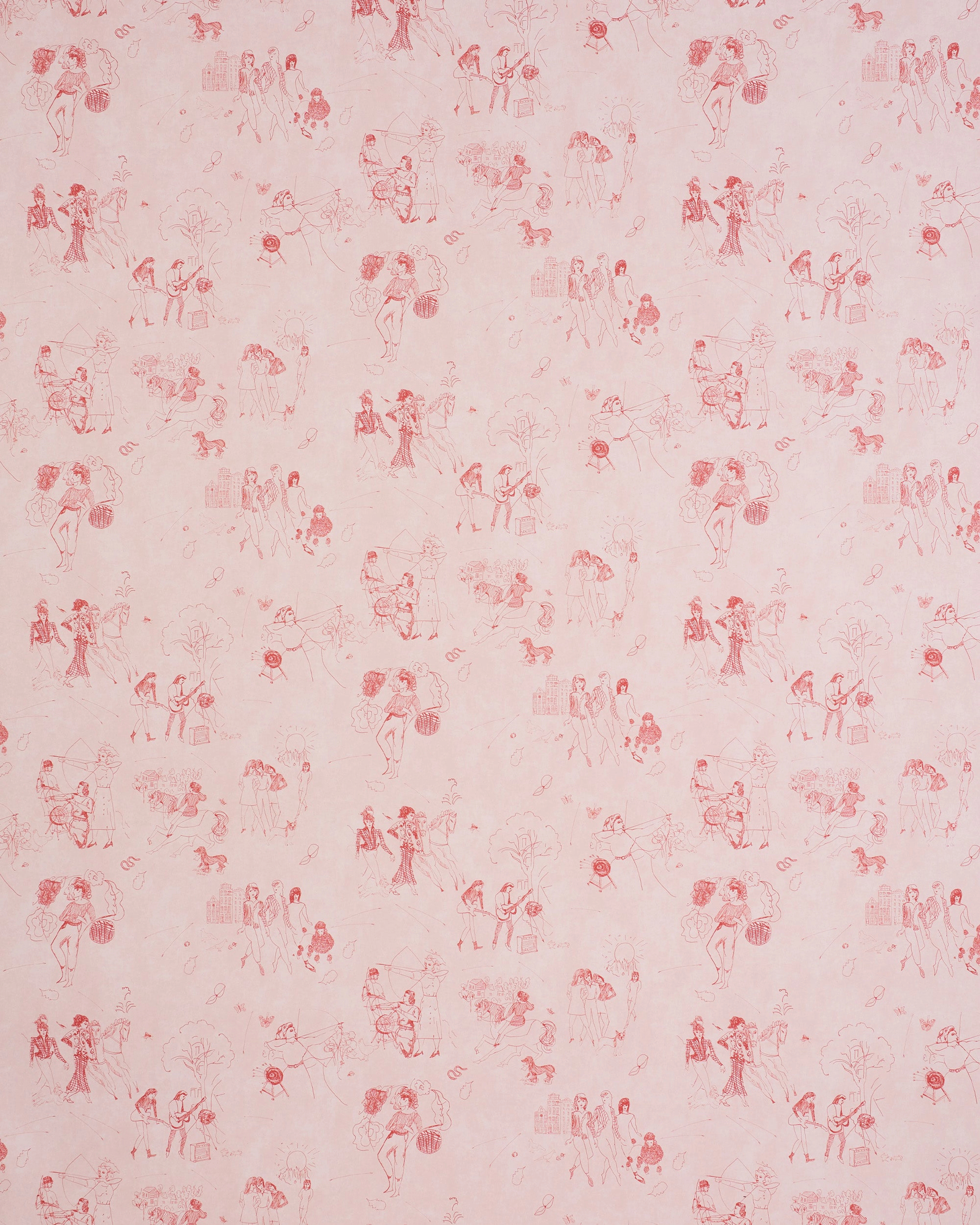 Poppy Wallcoverings | TOILE DE FEMMES | Backdrop