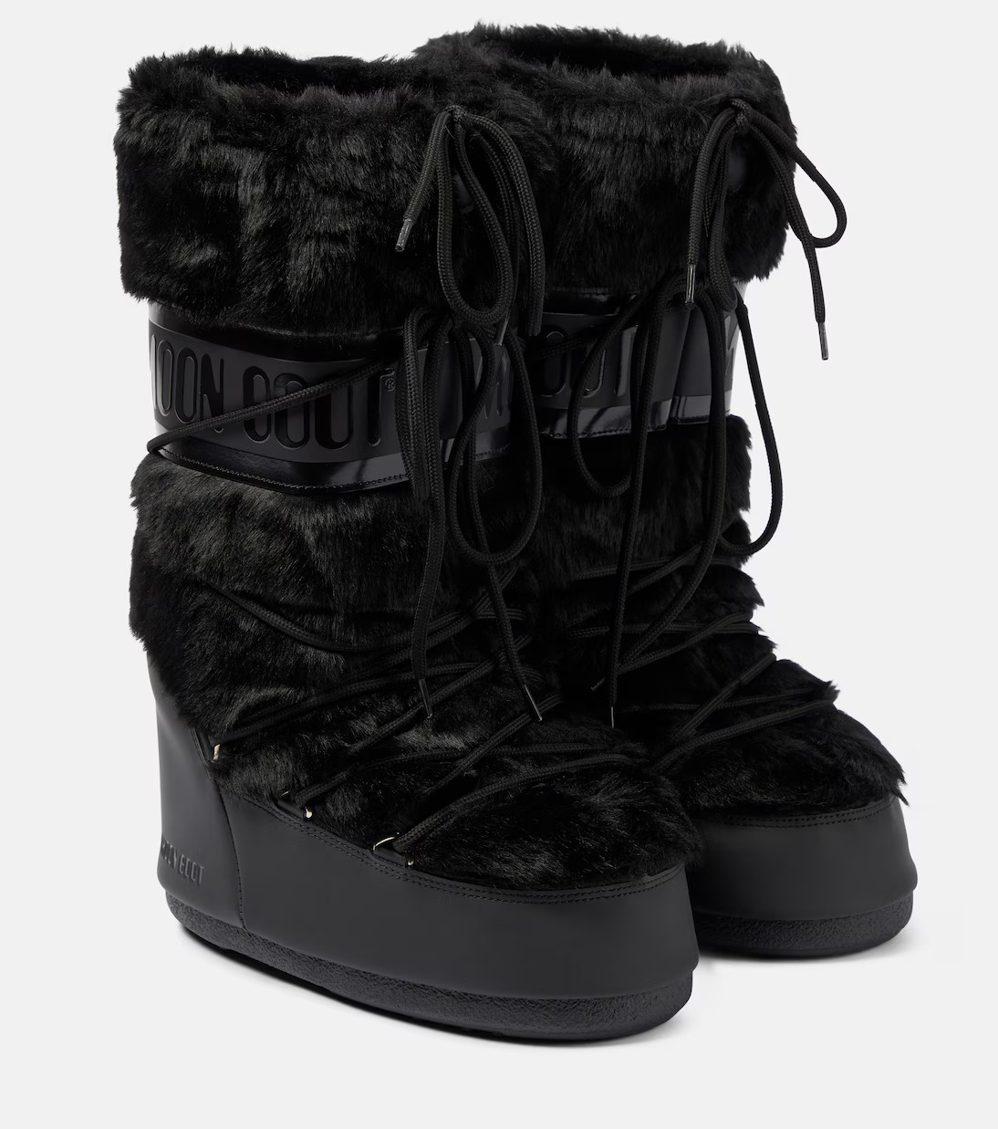 Icon faux fur-trimmed snow boots | Mytheresa (US/CA)