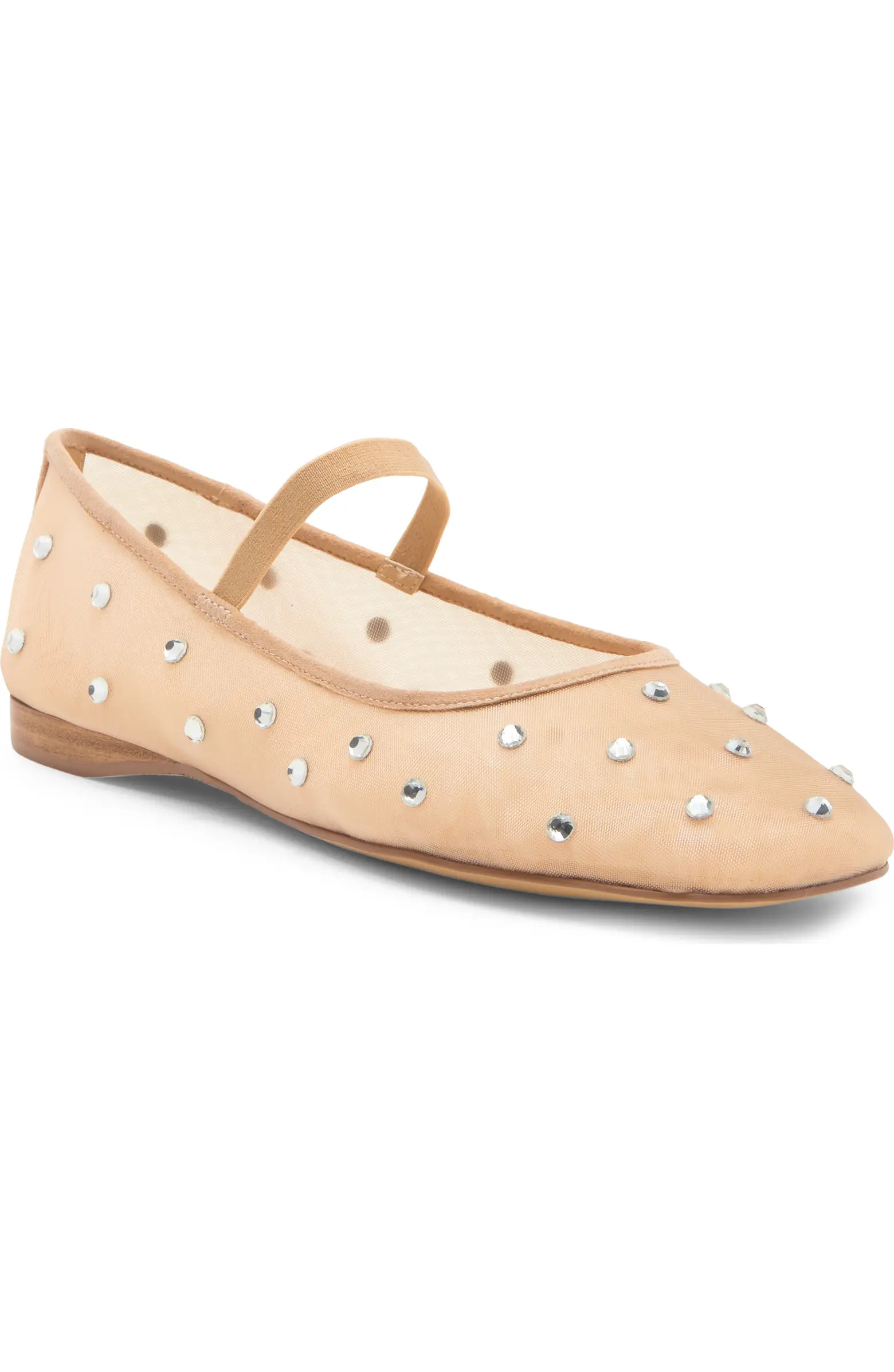 Ballerin Mesh Mary Jane Flat (Women) | Nordstrom Rack