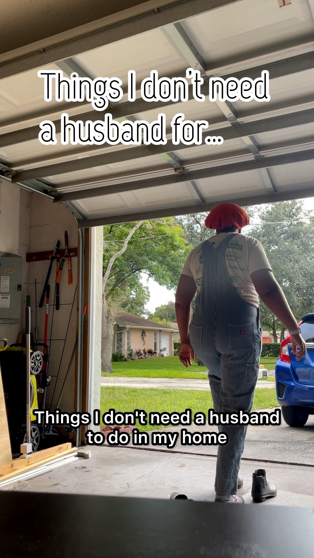 An electric mower means no oil, no gas just pop in the battery and go! It’s pretty easy to maintain, keep the battery charged and swap out/sharpen the blade underneath. 

Would you tackle mowing the lawn?

#LTKvlog #LTKHome