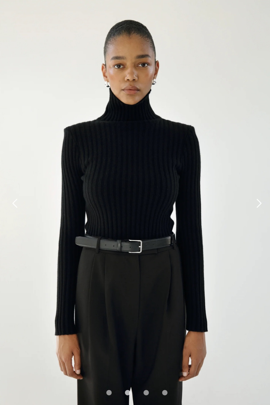 Black high neck sweater 

#LTKstyletip #LTKSeasonal #LTKGiftGuide