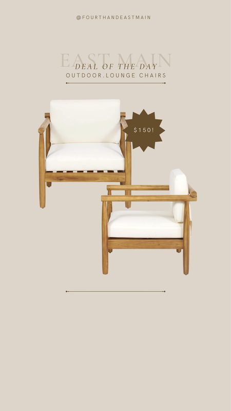 deal of the day // the most beautiful outdoor chairs are on clearance for $150!!! lowest price on the internet 

mcgee dupe
outdoor chairs 

#LTKsalealert #LTKhome