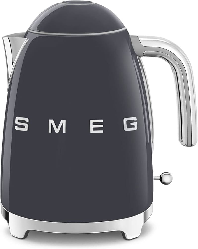 50’s Style Jug Kettle, Soft Opening, 360 Swivel Base, Anti-Slip Feet, 300W, 1.7L, Slate Grey | Amazon (UK)