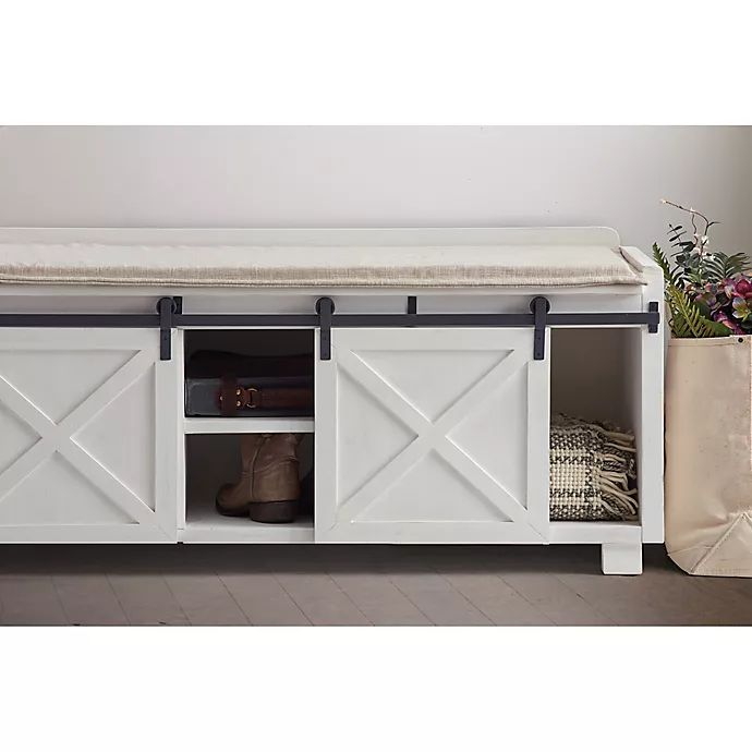 Bee & Willow™ Home Bench in White Wash | Bed Bath & Beyond
