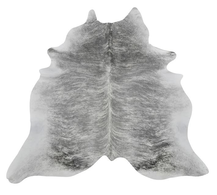 Cow Hide Rug, Brindle Grey | Pottery Barn (US)