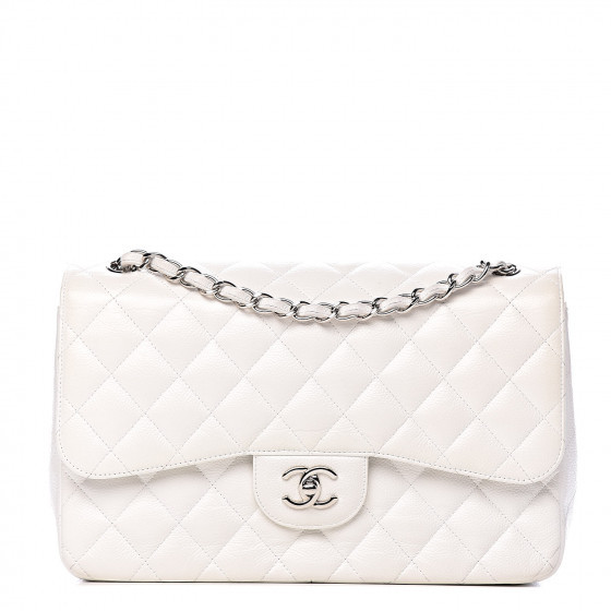 CHANEL

Caviar Quilted Jumbo Double Flap White


37 | Fashionphile