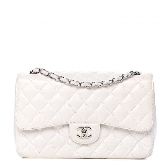 CHANEL

Caviar Quilted Jumbo Double Flap White


37 | Fashionphile