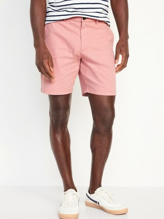 Slim Built-In Flex Rotation Chino Shorts -- 8-inch inseam | Old Navy (US)