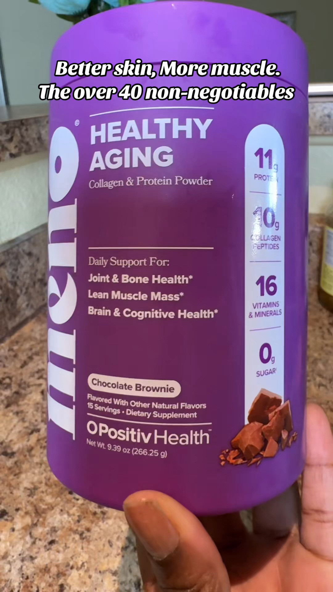Fuel for the 40s+ 🥤

Finally, a protein shake designed with us in mind! The Opositiv Protein Shake is perfect for women over 40, supporting muscle health and energy levels without the bloat. It’s smooth, delicious, and a total staple in my morning routine.

#Opositiv #WomenOver40 #WellnessJourney 

 

#LTKselfcare #LTKfoodie #LTKOver40