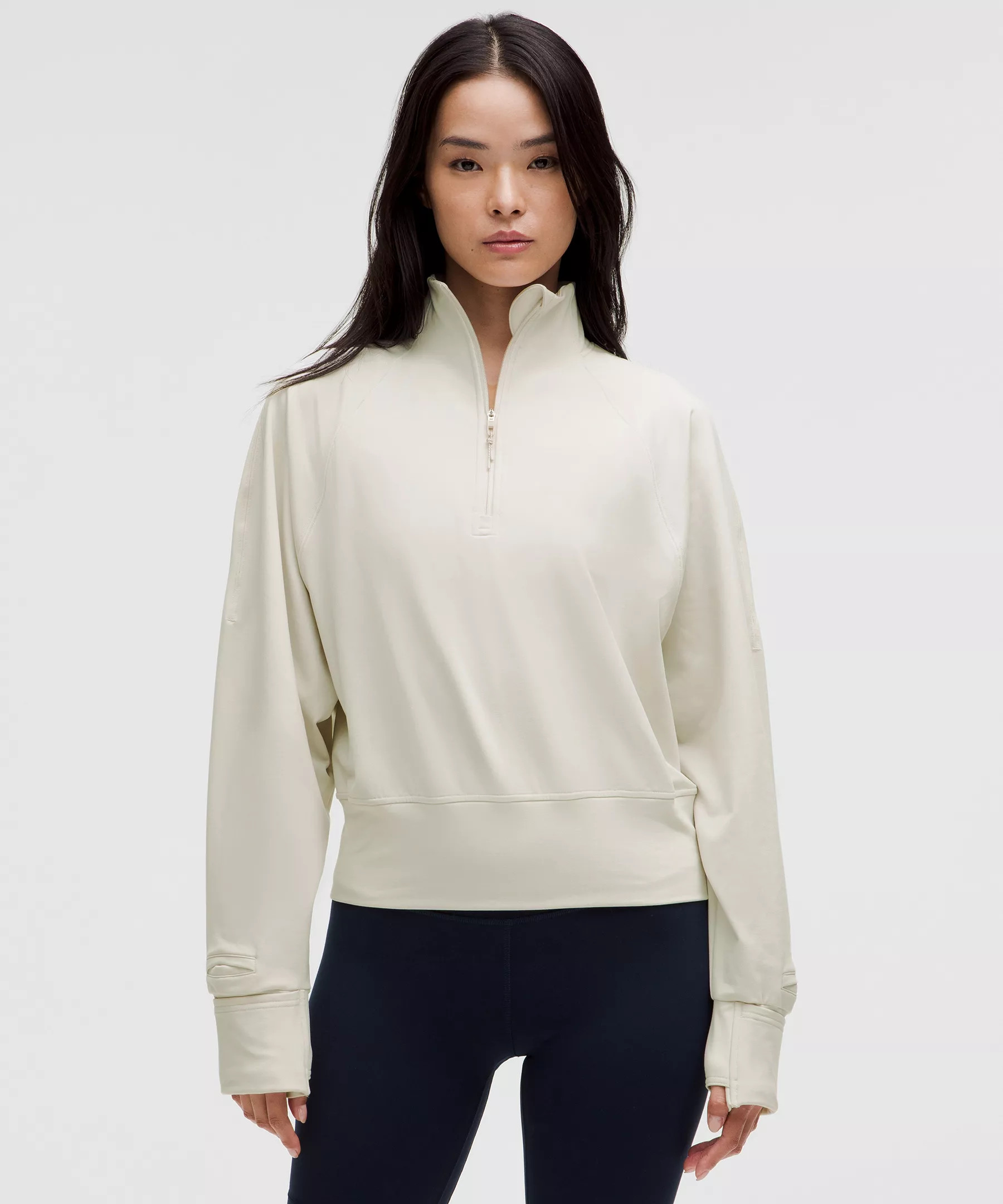 It's Rulu Fleece Half Zip | Women's Long Sleeve Shirts | lululemon | Lululemon (US)