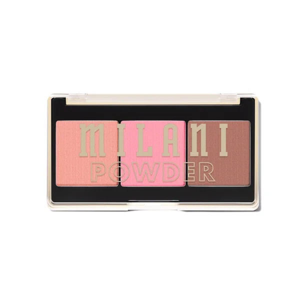 MILANI Cheek Kiss Powder Blush Trio, Golden Hour Glow | Walmart (US)