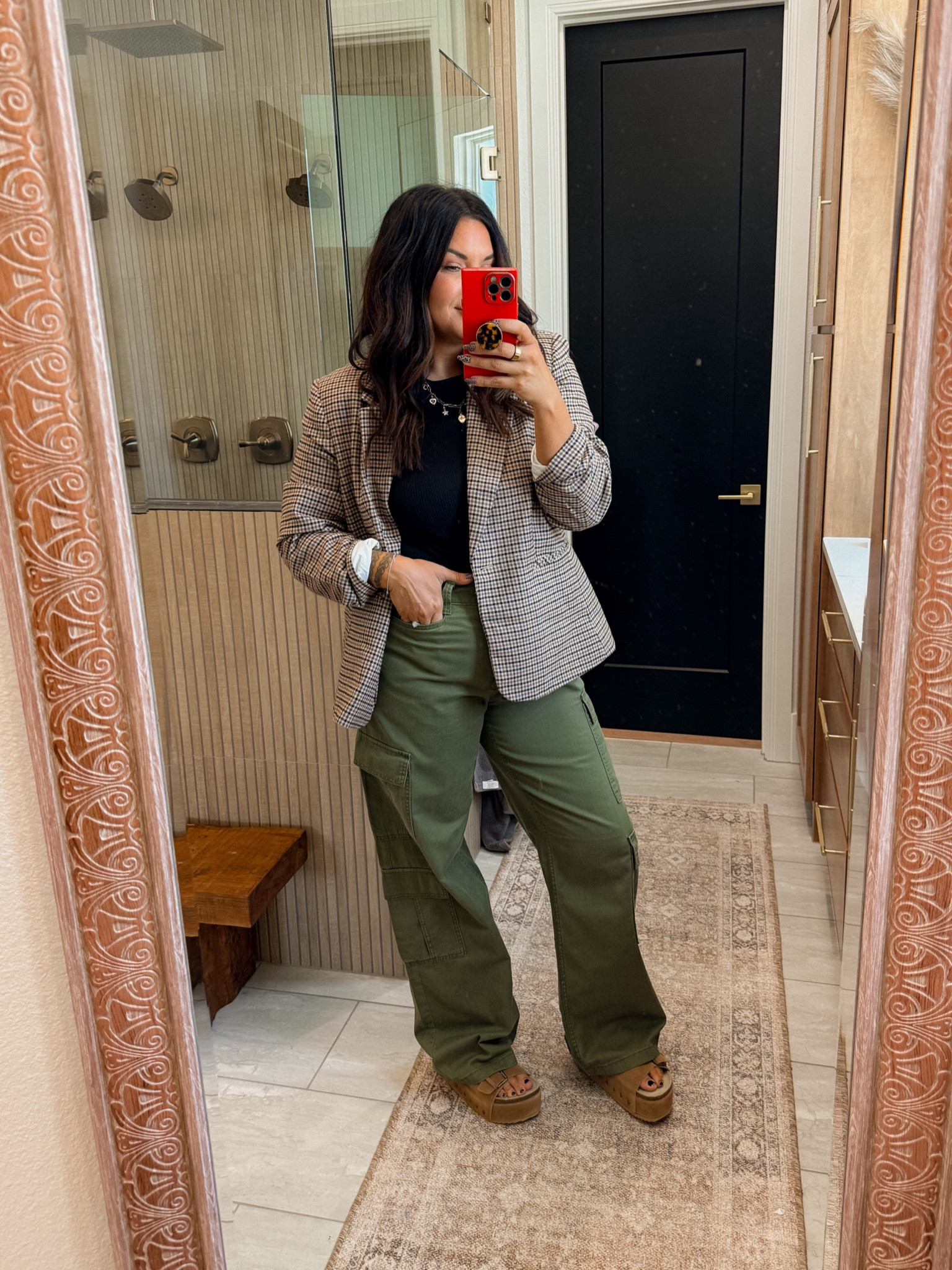 Walmart back to school outfit!
Blazer: XXL
TanK: XL
Cargo pants: 14 (they are long too!)

@walmartfashion #walmartpartner #walmartfashion


#LTKMidsize #LTKFindsUnder50 #LTKStyleTip