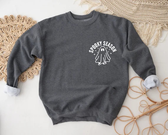Spooky Season Sweatshirt and Hoodie Crewneck Sweatshirt - Etsy | Etsy (US)