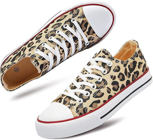 Women's Canvas Shoes Low Cut Canvas Sneaker Casual Walking Shoes | Amazon (US)