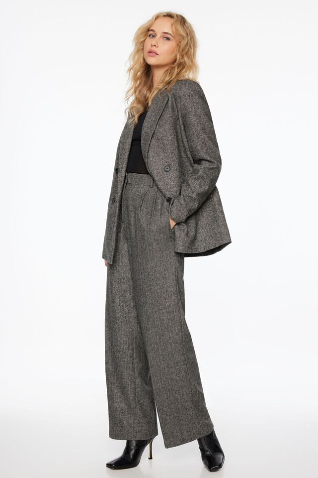 Ellie Pleated Wide Leg Pants | Dynamite Clothing