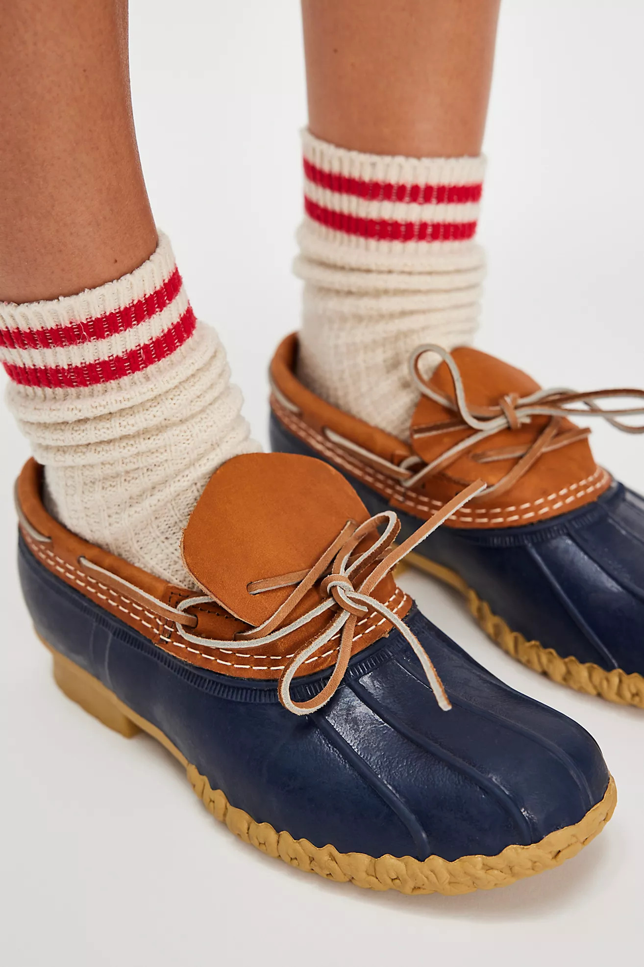 L.L.Bean Boots, Leather Rubber Moccs | Free People (Global - UK&FR Excluded)