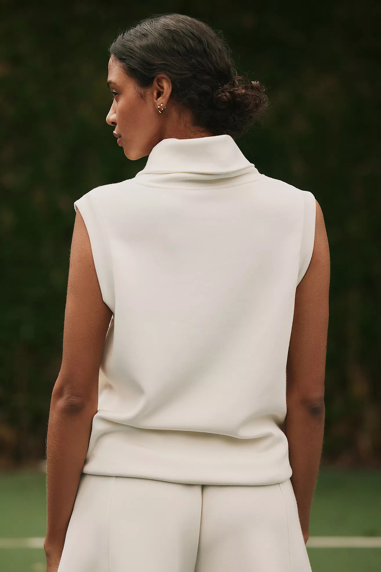 Varley Leigh Sleeveless Turtleneck Top | Anthropologie (US)